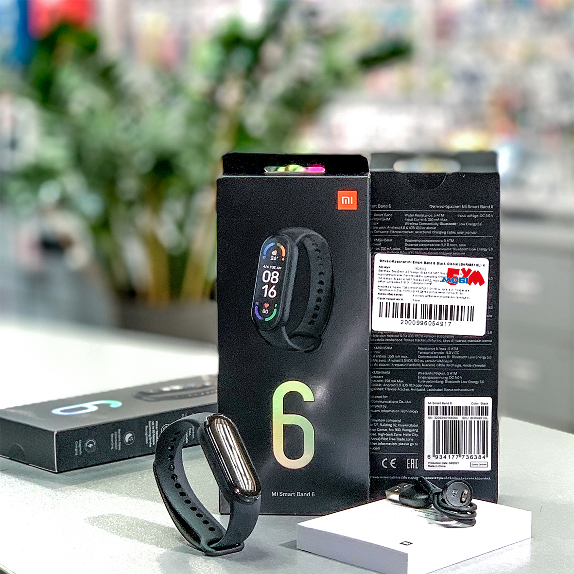 Фитнес-браслет Xiaomi Mi Band 6 Оригинал! Для взрослых Умные браслеты Цветной