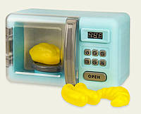 Микроволновая печь игрушка (звук, свет, продукты меняют цвет при нагреве)
