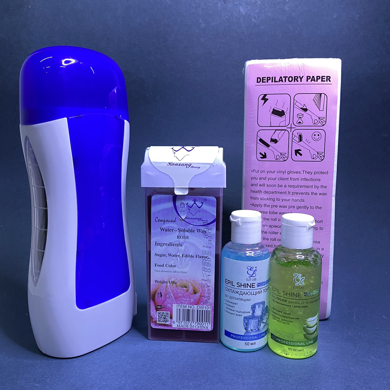 Набір для гарячої депіляції з касетним воскоплавом