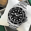 Rolex Submariner AAA Date Silver-Black, фото 9