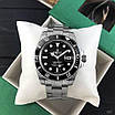 Rolex Submariner AAA Date Silver-Black, фото 10