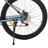 Спортивний велосипед 26 дюймів Profi G26PHANTOM A26.2 Темно-бірюзовий | Алюмінева рама SHIMANO 21SP, фото 9