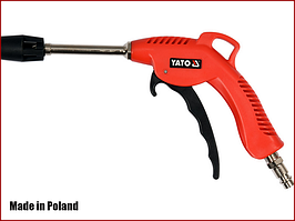 Пістолет для продувки з турбосоплом для посилення нагнітання повітря Yato YT-23723