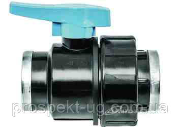 Кран 1 1/4"х1 1/4" внутрішня різьба ВР Unidelta, фото 1