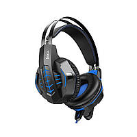 Навушники Hoco W102 Cool tour gaming headphones Blue