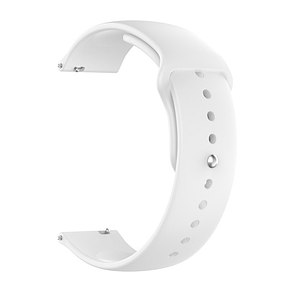 Ремінець CDK для Samsung Gear S2 Classic (R730 / R732) | 20mm Silicone Sport Band (011908) (white)