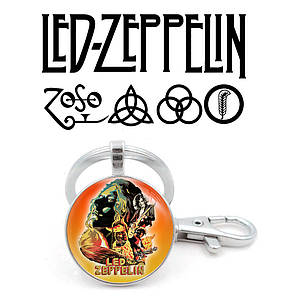 Брелок Led Zeppelin "Rock Music"