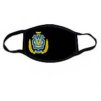 Маска защитная на лицо лого Украина герб Херсонской области 12*17 см (ms362 _1)