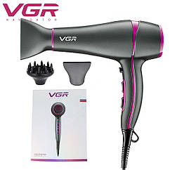 VGR Professional Hair Dryer V-402 - Фен для волосся з дифузором VGR V-402