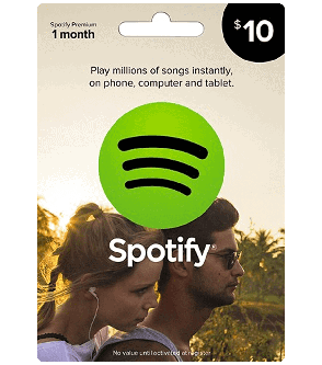 Spotify 10$ Premium Gift Card (1 месяц), US-регион, фото 3