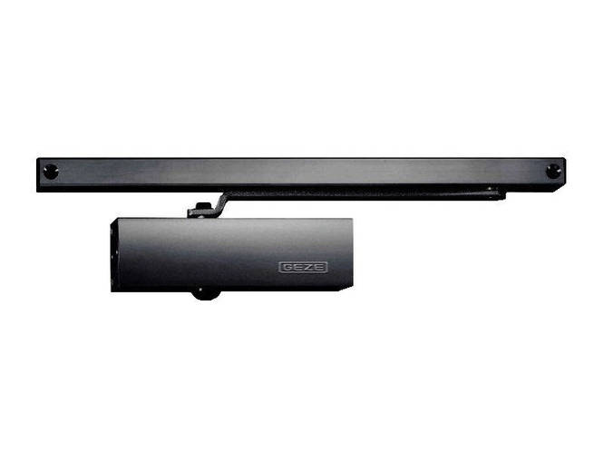 Дверной доводчик GEZE TS1500 со скользящей шиной черный (ID#1408749203 ...