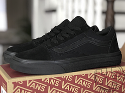 Чоловічі кеди Vans Old Skool Total Black VN000D3HBKA