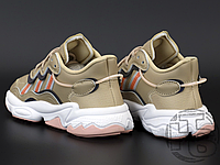 Женские кроссовки Adidas Ozweego Olive Pink 37