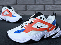 Женские кроссовки Nike M2K Tekno Summit White/Black/Team Orange AO3108-101