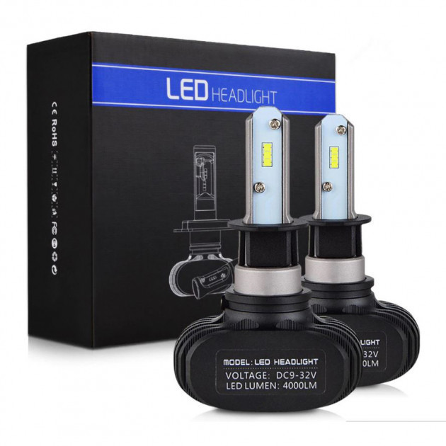 Комплект LED ламп автомобільних HeadLight S1 H11, фото 1
