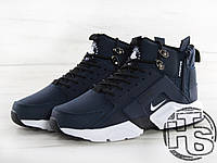 Чоловічі кросівки Nike Air Huarache x ACRONYM MID City LEA Blue/White 856787-401