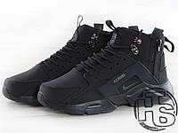 Чоловічі кросівки Nike Air Huarache x ACRONYM MID City LEA Black 856787-009