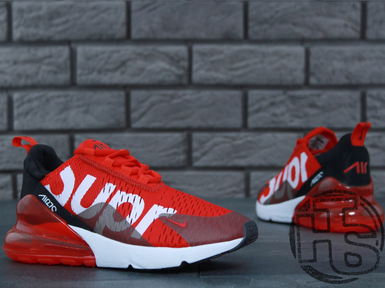 Nike 270 cheap supreme red