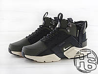 Чоловічі кросівки Nike Air Huarache x ACRONYM MID City LEA Green/Black 856787-107