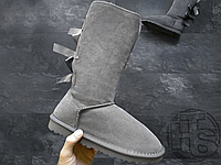 Женские сапоги UGG Bailey Bow Tall II Boot Grey 2026434