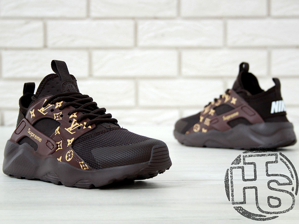 Nike huarache top lv x supreme