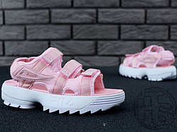 Жіночі сандалі Fila Disruptor 2 Sandal White Pink