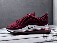 Женские кроссовки Nike Air Max 720 Red Wine/Black/White AR9293-600