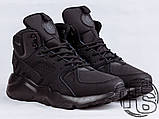 Чоловічі кросівки Nike Air Huarache Winter Black, фото 2
