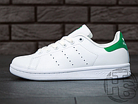 Женские кроссовки Adidas Stan Smith White/Green M20324