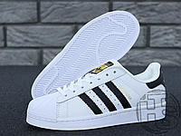 Жіночі кросівки Adidas Superstar White Black C77153