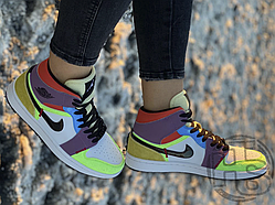 Жіночі кросівки Air Jordan 1 Retro SE Mid Multicolor CW1140-100