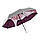 Парасолька жіноча складана повний автомат з малюнком усередині купола KAFA "Модниця", фото 4