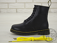 Жіночі черевики Dr Martens Fur Lined 1460 Serena Black (з хутром)