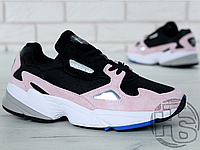 Женские кроссовки Adidas Falcon Core Black/Light Pink B28126