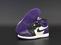 Мужские кроссовки Air Jordan 1 Retro High Court Purple 555088-501