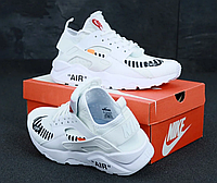 Женские кроссовки Off White x Nike Air Huarache Ultra in White AA3841-100 40