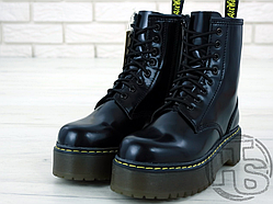 Жіночі черевики Dr.Martens Jadon Black Polished Smooth Boots 15265001