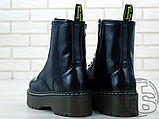 Жіночі черевики Dr.Martens Jadon Black Polished Smooth Boots 15265001, фото 5