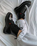 Жіночі черевики Dr. Martens 1460 Sex Pistols Black Rolled Smooth 25927001, фото 4