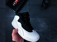 Air Jordan 10 X Retro Im Back Black White 310805 104