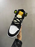 Чоловічі кросівки Air Jordan 1 Retro White Yellow ALL05899, фото 5