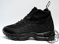 Мужские кроссовки Nike Air Max 95 Sneakerboot Triple Black 806809-002