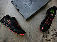 Мужские кроссовки Under Armour UA Scorpio Black/Orange 1258007-433