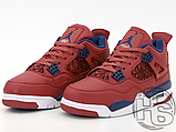 Чоловічі кросівки Air Jordan 4 Retro Fiba (2019) Red CI1184-617, фото 2