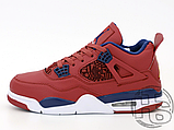 Чоловічі кросівки Air Jordan 4 Retro Fiba (2019) Red CI1184-617, фото 4