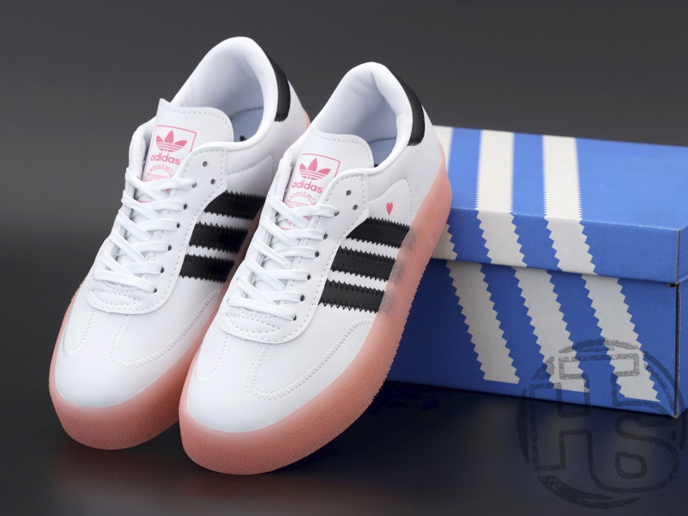 Adidas Sambarose White Black Pink EF4965 ID
