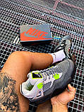 Чоловічі кросівки Air Jordan 4 Retro SE Neon (чоловічі Аїр Джордан 4 Ретро Неон) CT5342-007, фото 9
