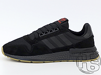 Мужские кроссовки Adidas ZX500 Black Gum BG2243