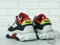 Женские кроссовки Ash Addict Sneakers Black/Red FW18-S-126379-005 37
