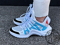 Женские кроссовки Louis Vuitton LV Archlight Sneaker White/Blue 1A43IT